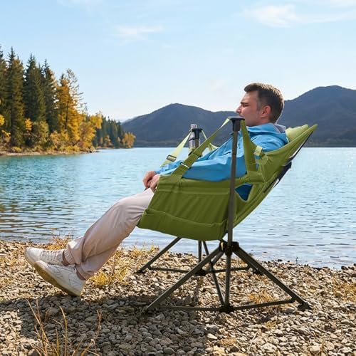TIMBER RIDGE Hammock Camping Chair, Portable Oversized Swinging Camp Chairs