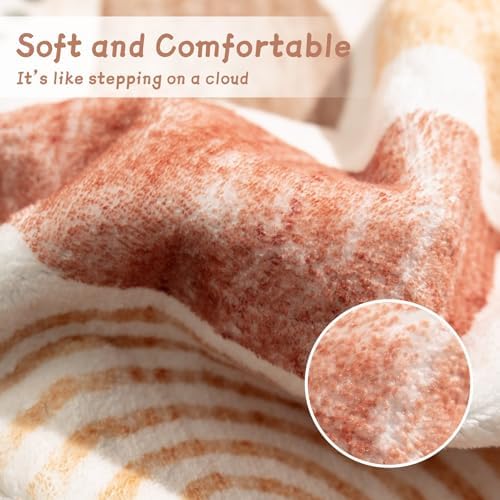 MUJOO 3x5 Rug Washable,Boho Area Rugs Small Non Slip Modern Abstract