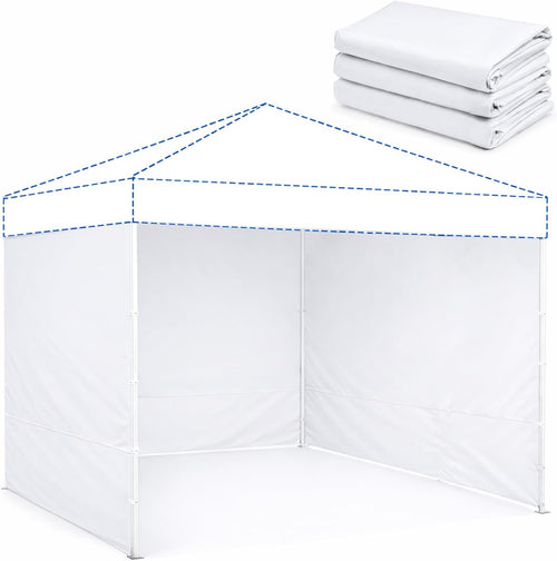 10' x 10' canopy sidewalls, 3 pack pop, main product view