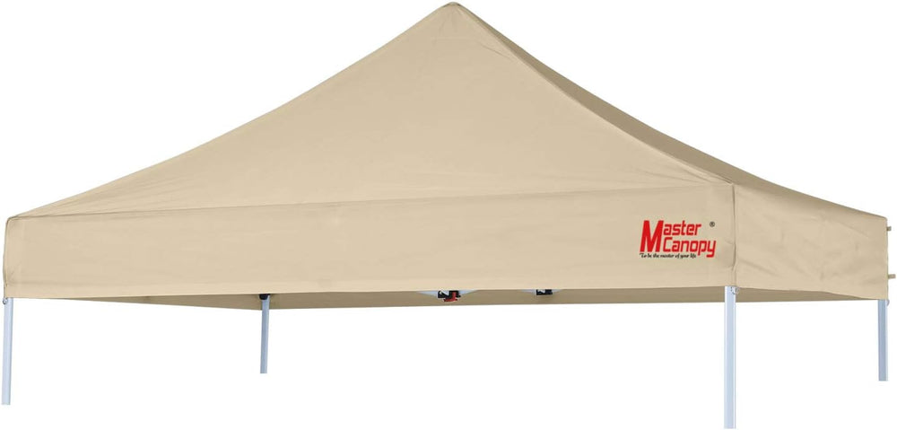 MASTERCANOPY 10x10 Replacement Pop Up Canopy Top for Kingkong Frame Beige