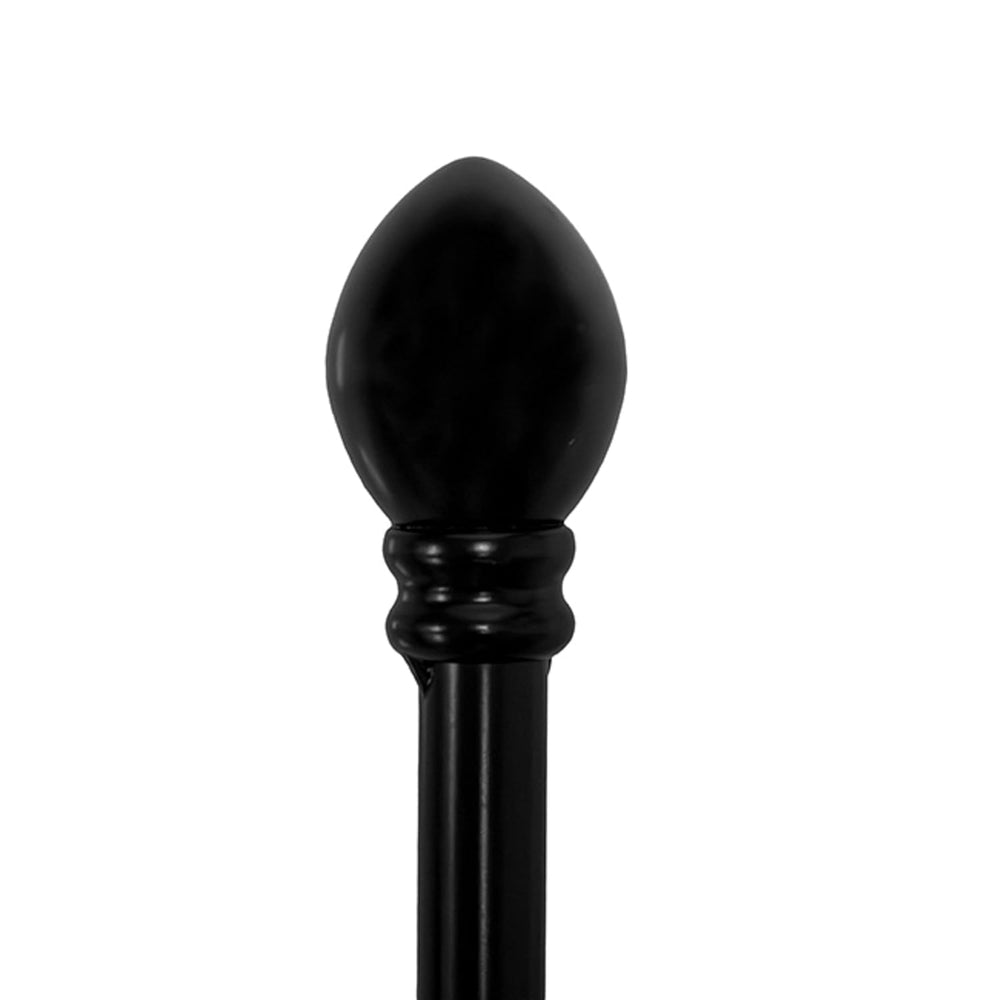 Bulk Buy of 12 Panacea 87102 Garden Fence Posts, Black, 37.5" H Each