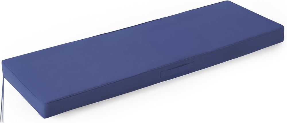 IPYNBAP Outdoor Bench Cushion Waterproof, 59x18x3 Inch, Navy Blue