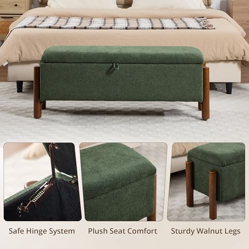 55'' Modern Storage Ottoman Benches