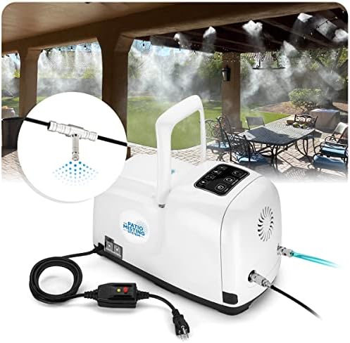 Patio Misters Pro - Ultra Fine Water Mister - Cooling Mist System for Midsize...
