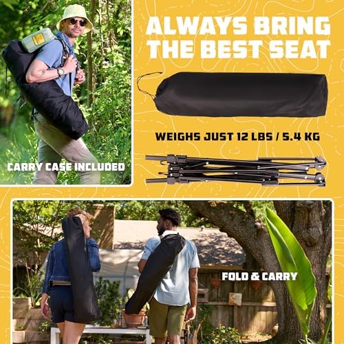 Wise Owl Outfitters Hammock Camping Chair for Adults, Adjustable, Green