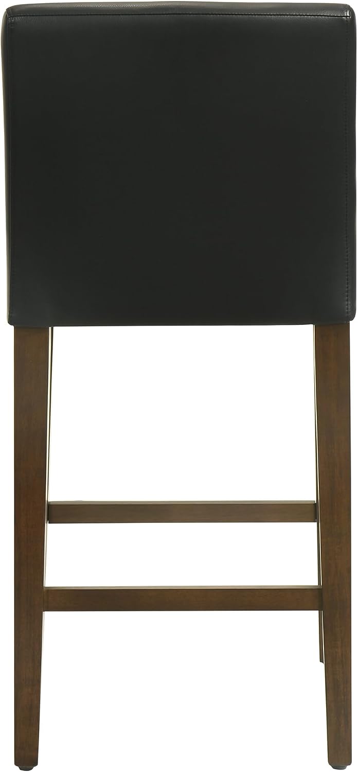 CHITA Counter Height Bar Stools Set of 2, 27" H Seat Height Upholstered ...