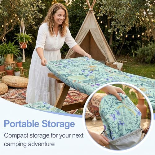 Play Tailor Picnic Table Cover Bench Covers Camping Essentials Tablecloth