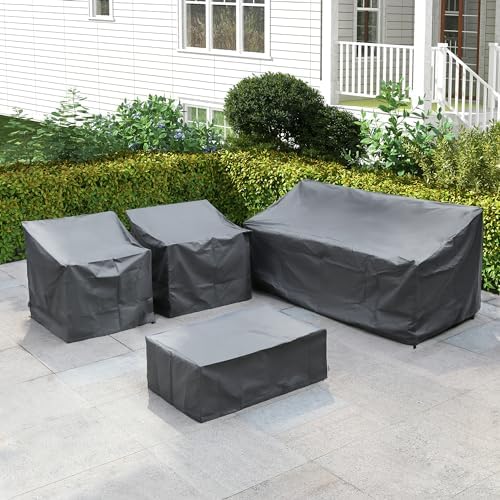 Patio Furniture Covers,Outdoor Furniture Cover Waterproof,Patio Furniture Set...