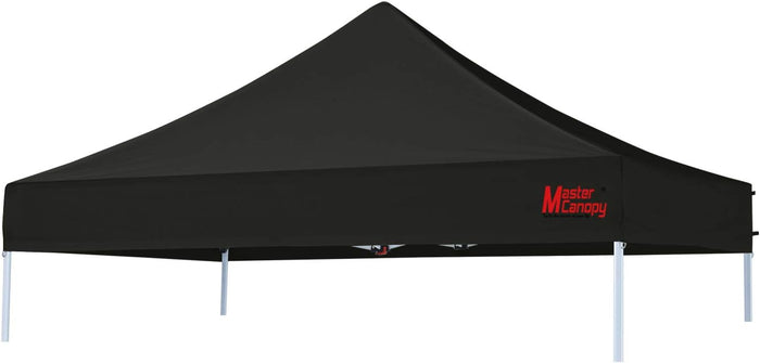 MASTERCANOPY 8x8 Replacement Pop Up Canopy Top for Kingkong Frame Black