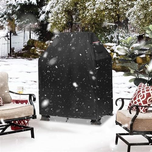 Outdoor Fireplace Cover,Heavy Duty 600D Waterproof Square Chimineas Fireplace...