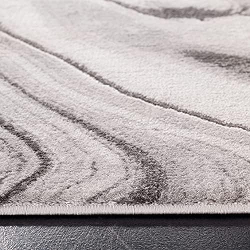 SAFAVIEH Craft Collection X-Large Area Rug - 12' x 15', Grey & Si...