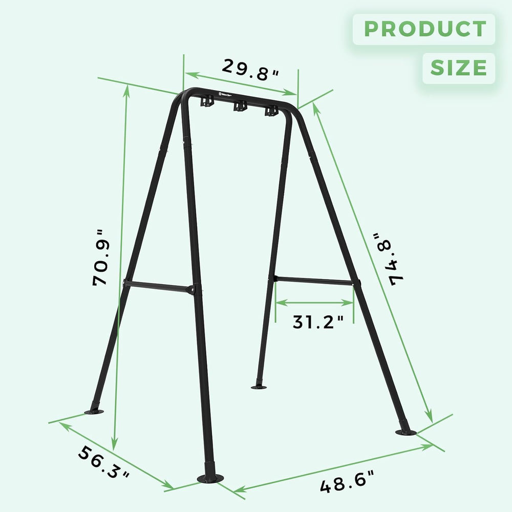 G TALECO GEAR Hammock Chair Stand Heavy-Duty 300LBS Swing Stand