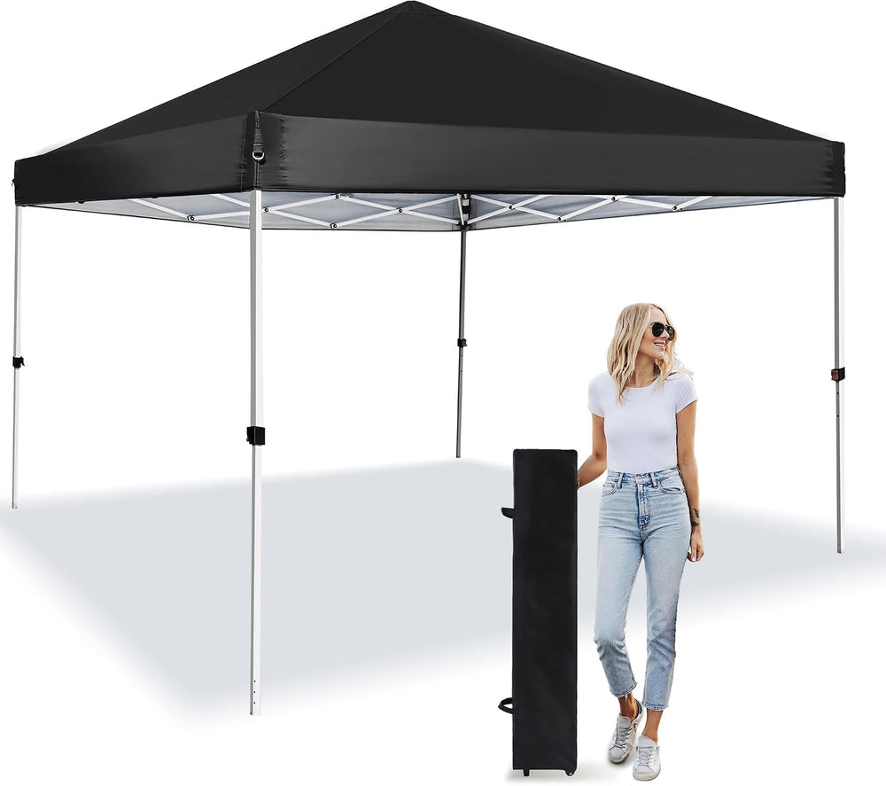 Pop Up Canopy 8X8 FT,Portable Sun Instant Shelter w/Backpack Bag,Waterproof,A...
