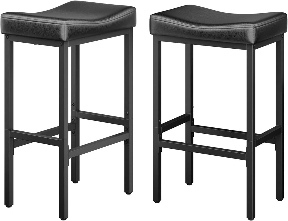 Compact 24 Inch Counter Height Bar Stools Set of 2