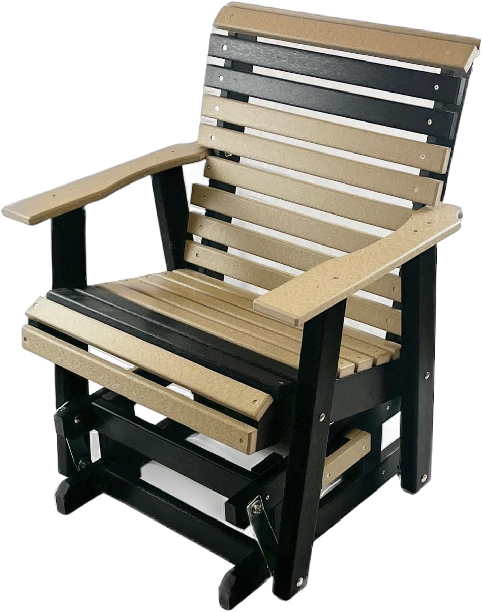 Poly Outdoor Glider - Effortless in-and-Out Access | Premium Quality | Afford...