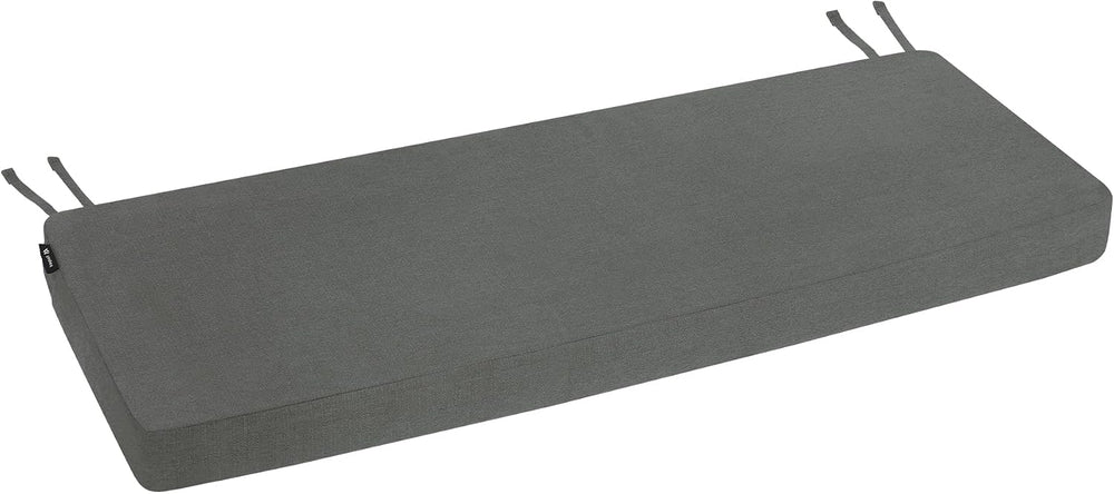 Favoyard Outdoor Bench Cushion Grey 48 x 16 inch