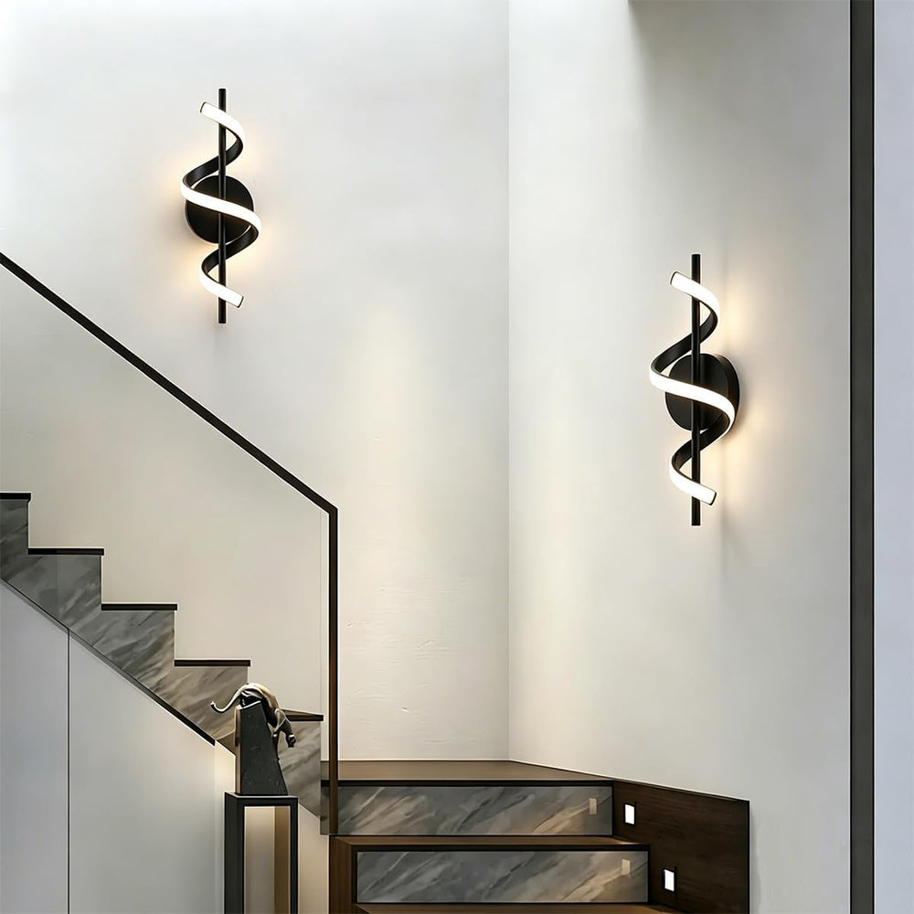 Black Wall Lights Modern Wall sconces Set of 2,Black Front Door Lamp