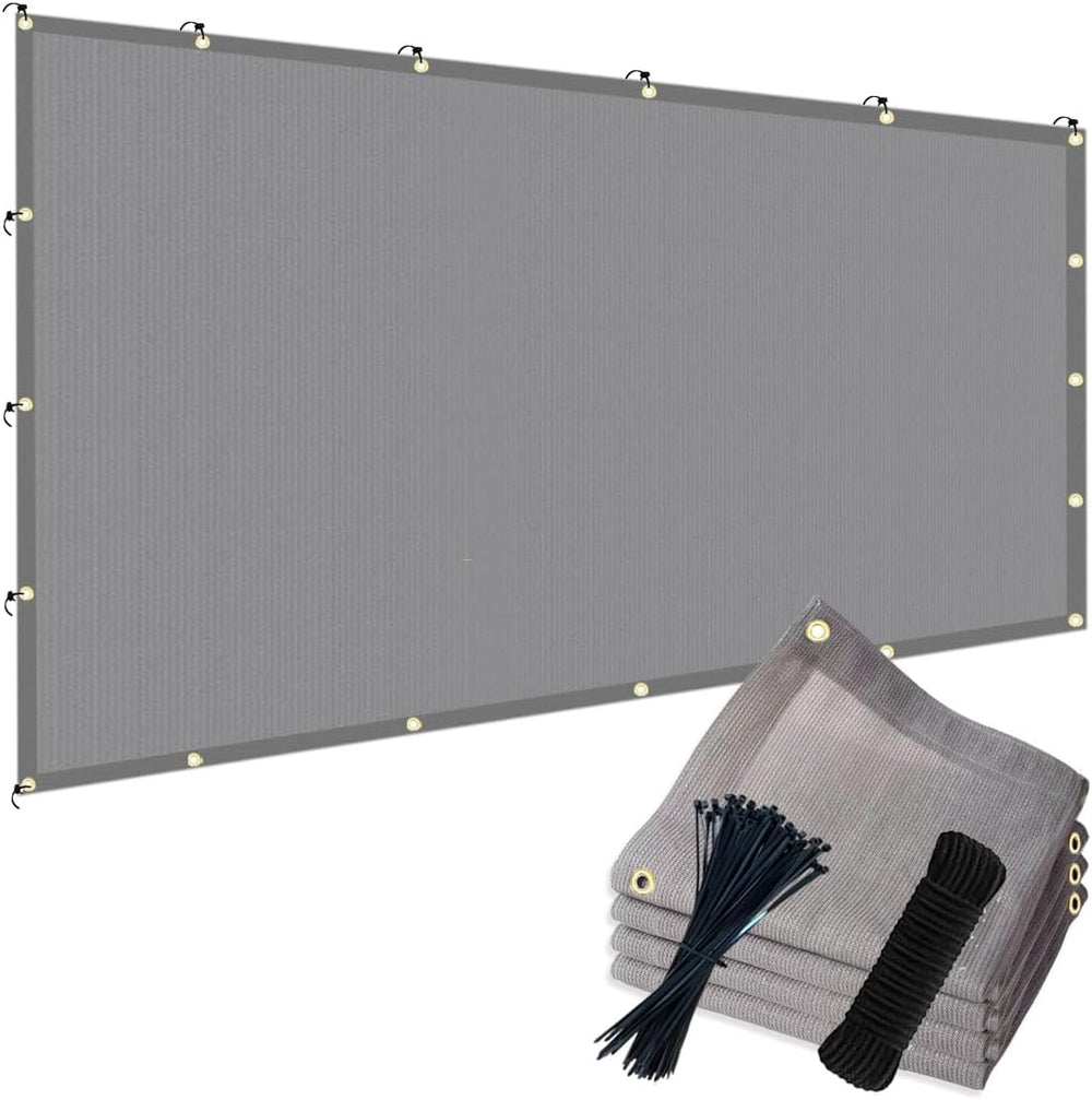 POYEE 90% Sun Shade Cloth, 12x12ft Pergola Shade Cover with Grommets