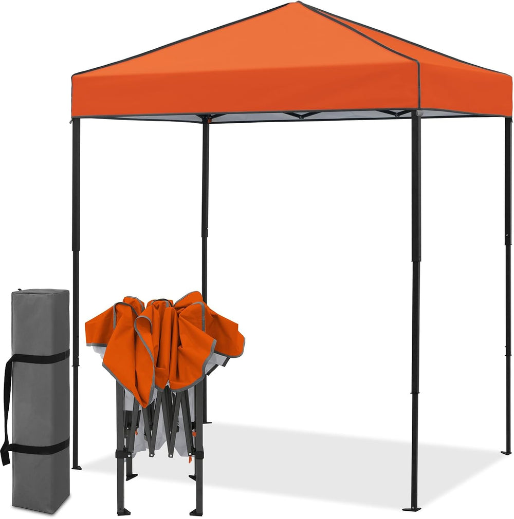 EAGLE PEAK 6x4 Instant Pop Up Canopy Tent, Orange