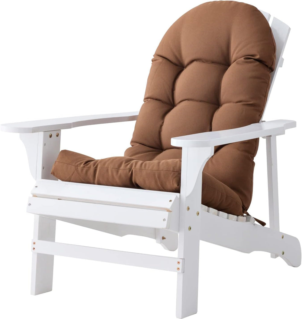 Enipate Weather Resistant Cushions for Adirondack Chair High Back Indoor Outd...