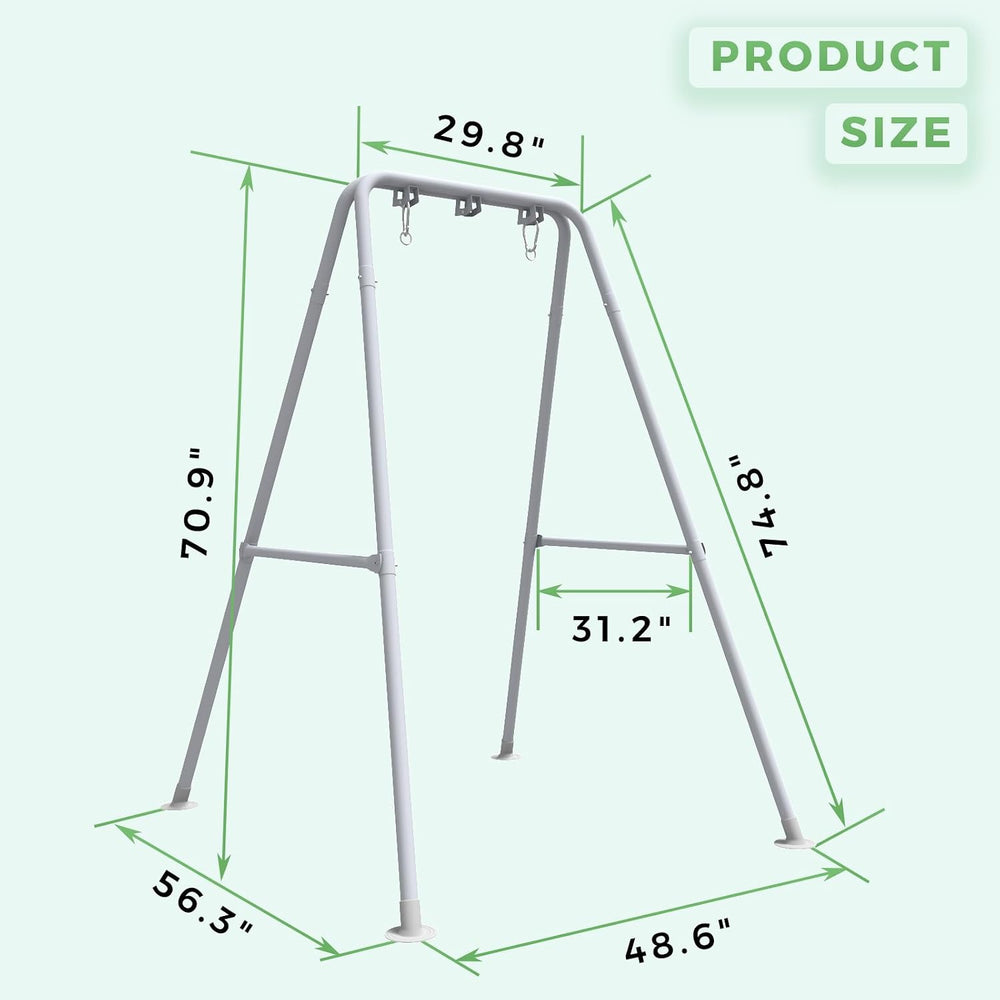 G TALECO GEAR Hammock Chair Stand Heavy-Duty 300LBS Swing Stand