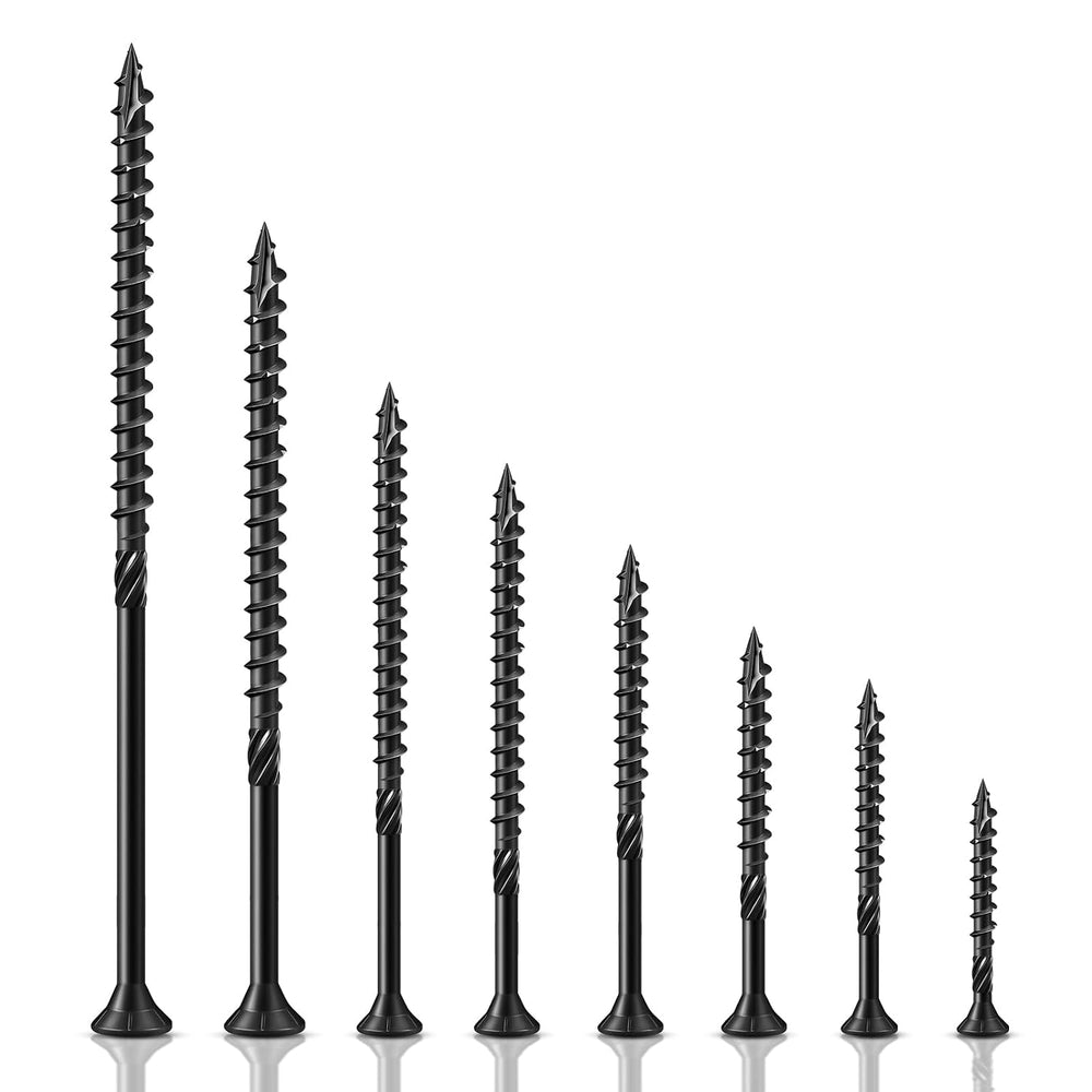 #14 Deck Screws 3 Inch Exterior Decking Wood Screws Heavy-Duty Outdoor Torx D...