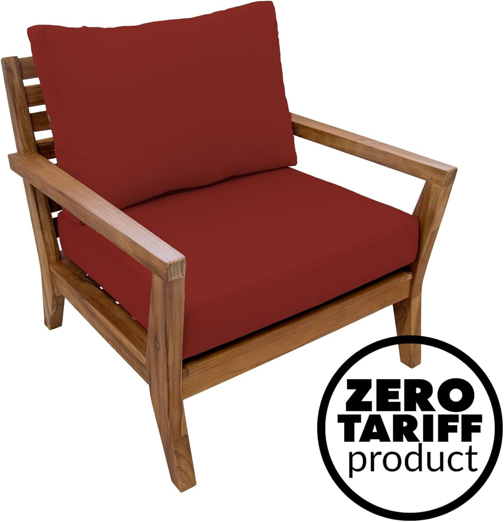 Eddie Bauer Home Deep Seating Outdoor Lounge Cushion, Knife Edge, 26" X ...