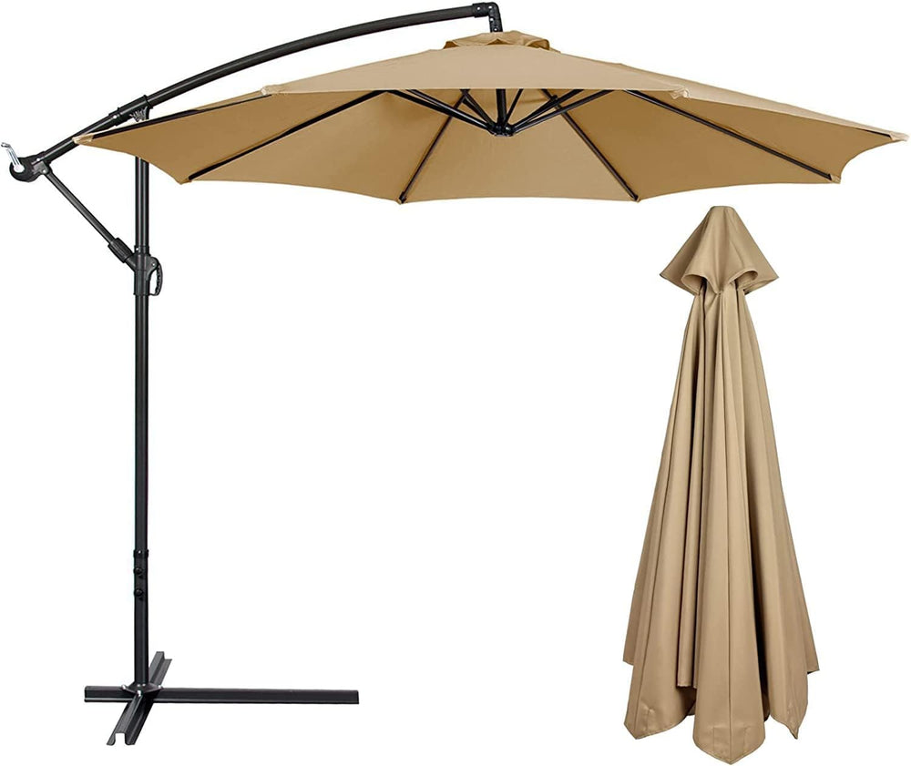 10 FT 6/8 Rib Umbrella Canopy Replacement Outdoor Market Patio Table Umbrella...