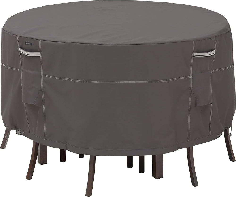 Classic Accessories Ravenna Water-Resistant 60 Inch Tall Round Patio Table &a...