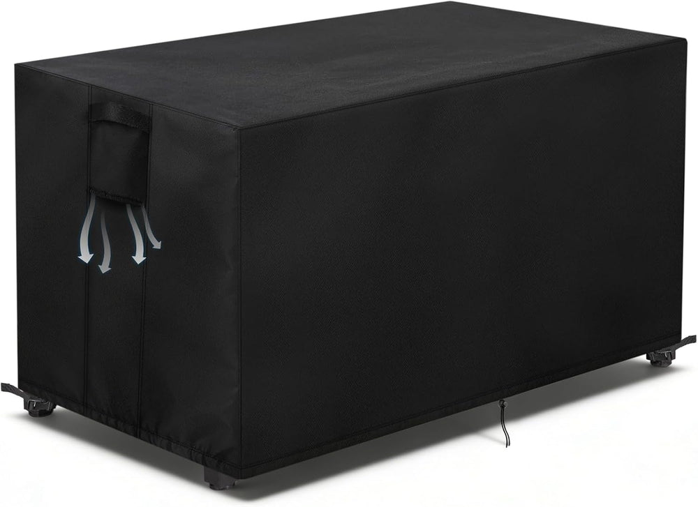 TheElves Rectangle Fire Pit Cover 48x24x24 inch for OutVue Fire Table