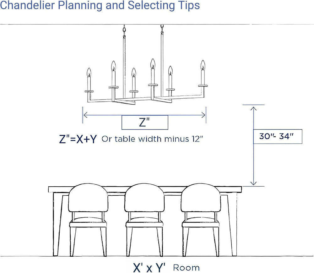 YIOSI Large Chandelier, 54" Gold Rectangular Drum Chandeliers for Dining...