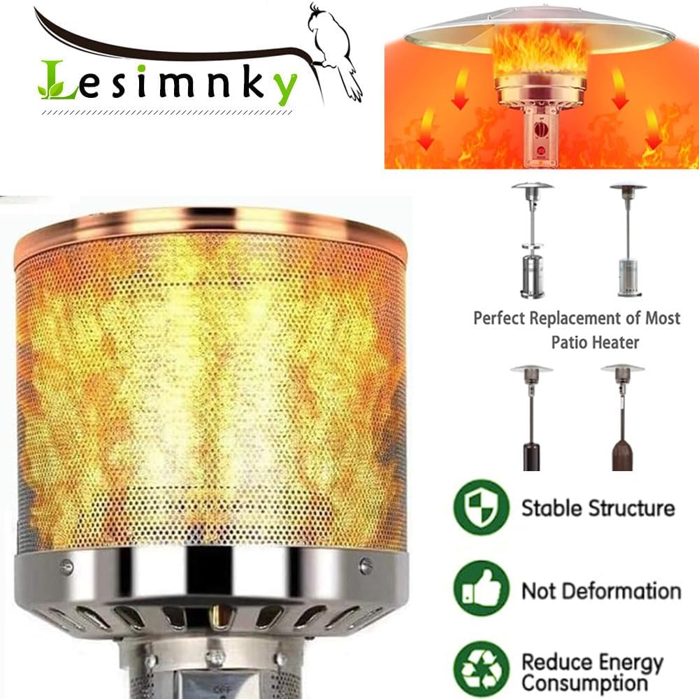 Patio Heater Emitter Screen Main Burner Net Cover Heater Replacement Parts 30...