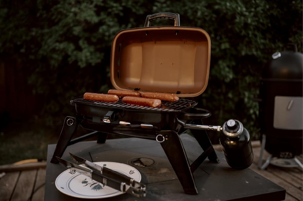 GasOne Tabletop Propane Grill – Portable Grill Propane with Heat Resistant Ha...