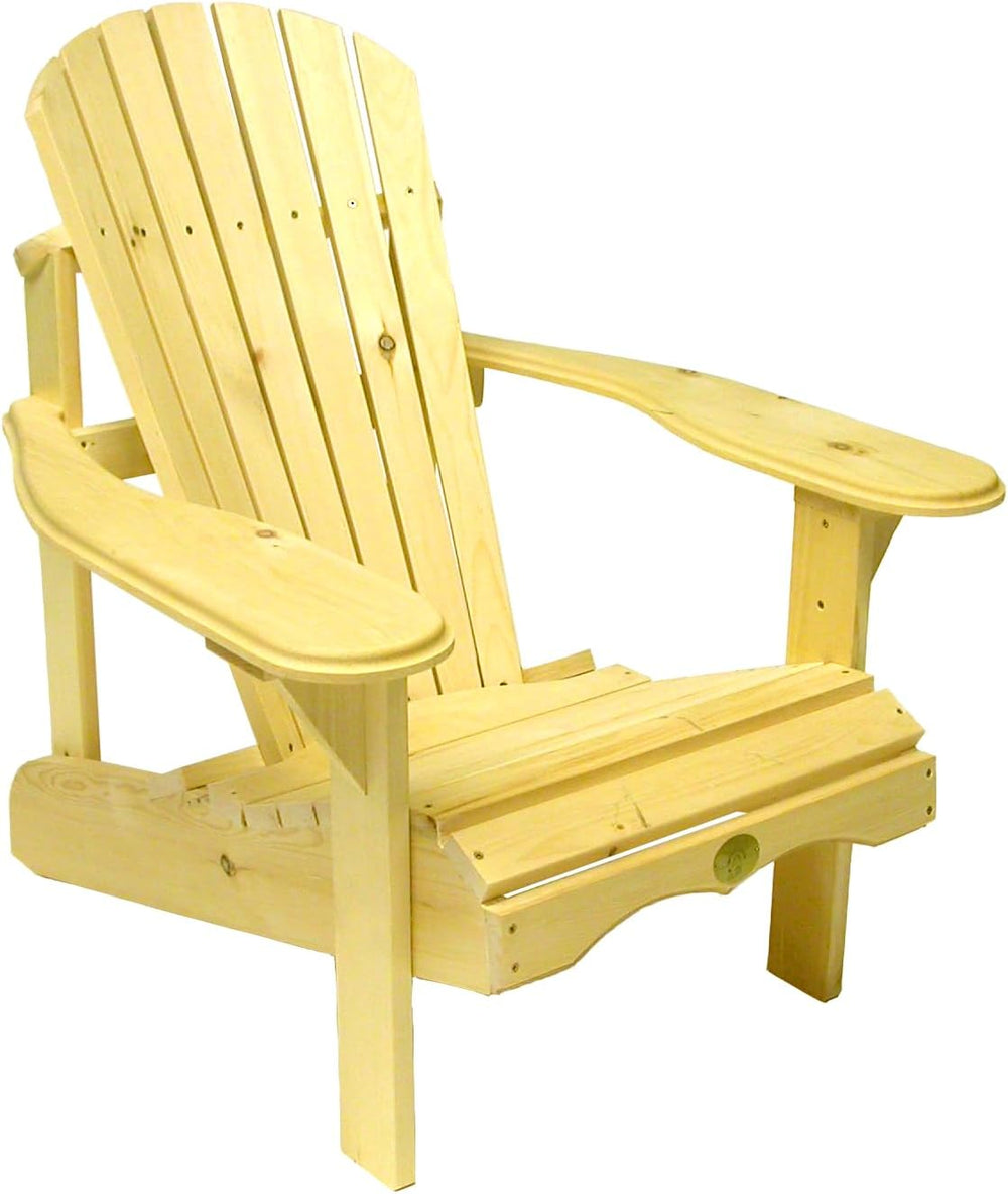 Bc201p Bear Chair - Pine Adirondack Chair Kit - Unassembled