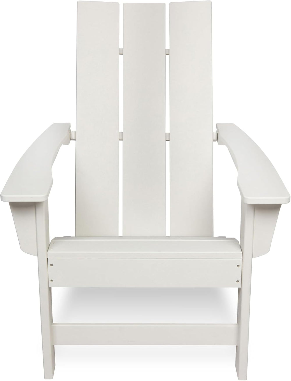 Shine Company Coastal Modern All-Weather Adirondack Chair, White