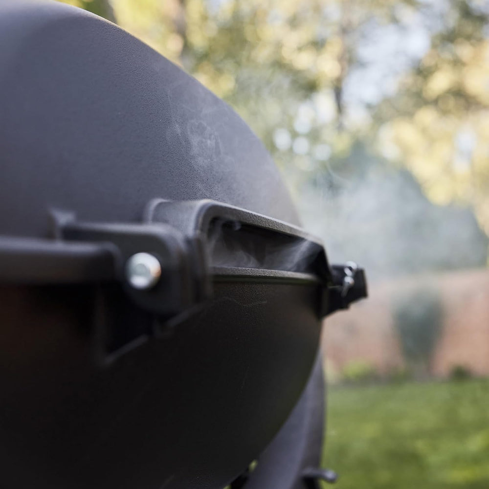 Weber Q 2800N+ Liquid Propane Grill with Stand, Flame Red – Wide 250°–700°F T...
