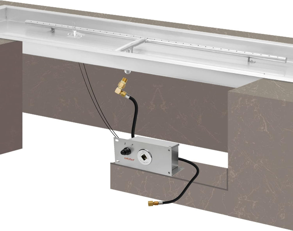 onlyfire All-in-One Natural Gas Fire Pit Ignition System Kit