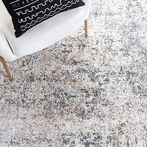 SAFAVIEH Aston Collection X-Large Area Rug - 12' x 18', Ivory & G...