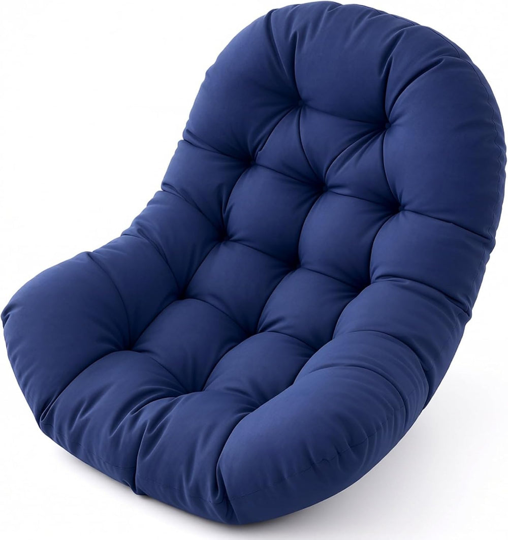 Outdoor Egg Chair Cushion Replacement, Waterproof Hanging Chair Cushion with ...