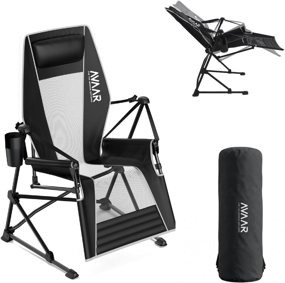 Go-Horizon Hammock Swinging Camping Chair for Adults up to 400bs,Full Lie-Fla...