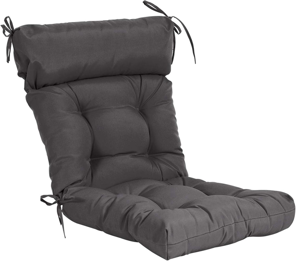 QILLOWAY Outdoor Rocking Chair Cushion 43x21 Inch, 100% Polyester Waterproof ...