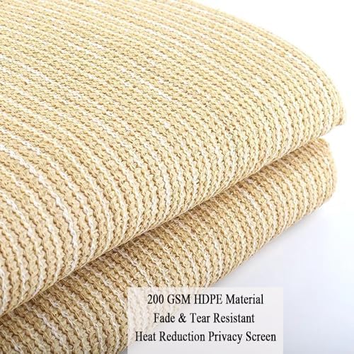 90% Shade Cloth for Patio, 8x25 FT Pergola Shade Cover