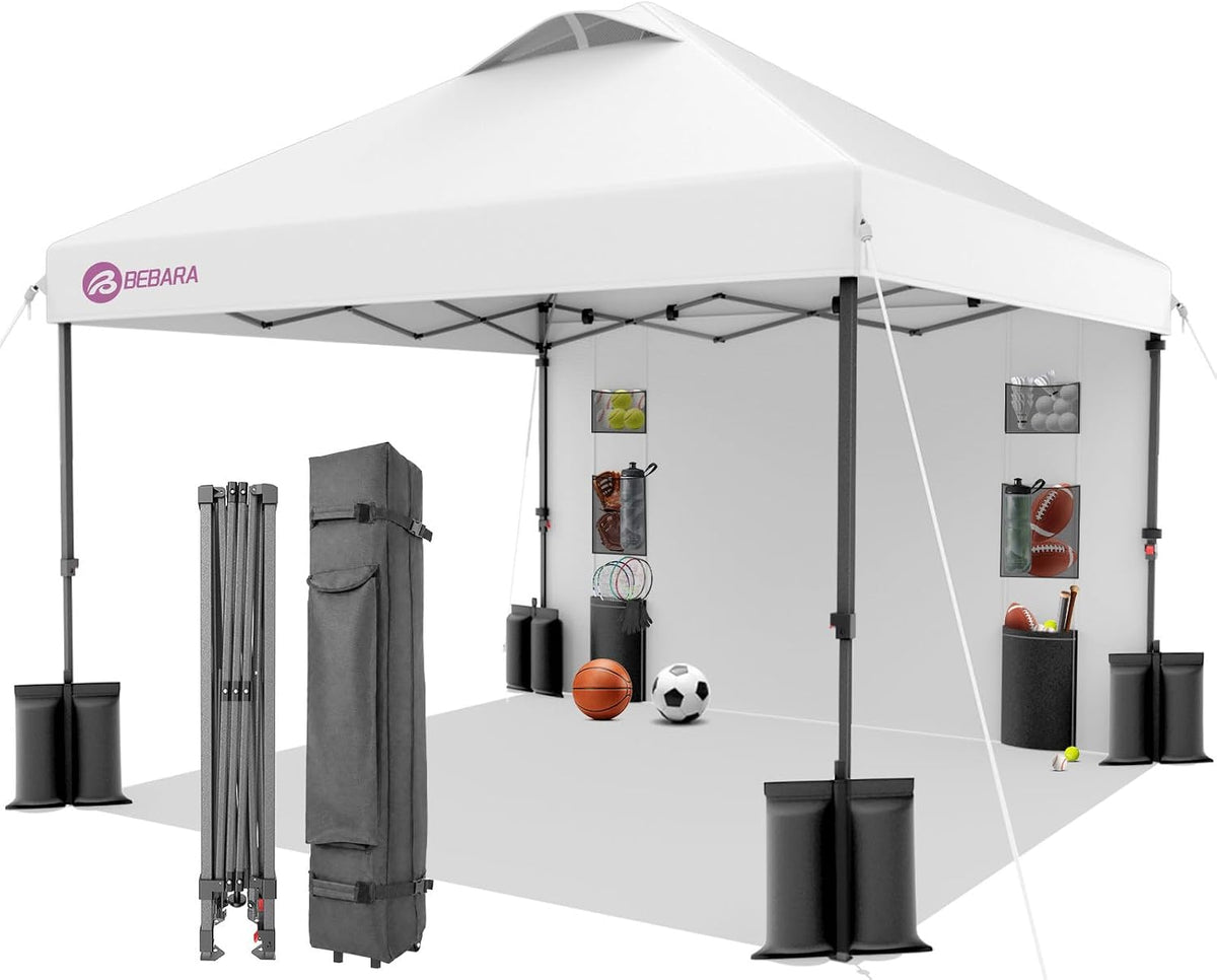 10x10 pop up canopy with sidewall, one push, main product view