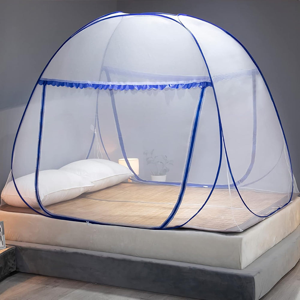 Mosquito Net for Bed, Folded Size 12 inch Portable Camping Travel Mosquito Ne...