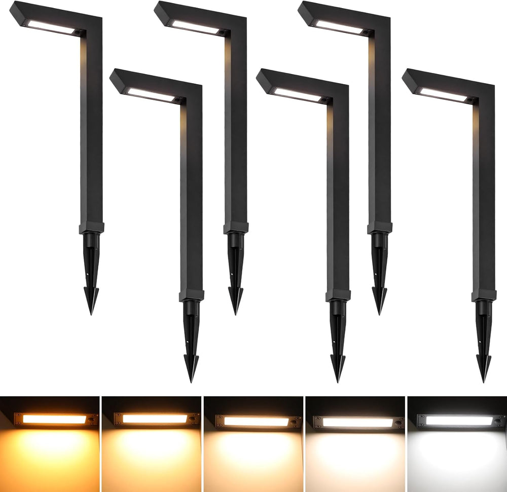 Energetic 5CCT Low Voltage Landscape Lights, 5W 200LM IP65 Waterproof LED Pat...