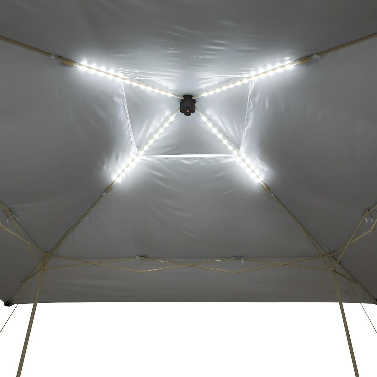 14x14ft replacement cover, canopy top only, khaki/gray shown in use