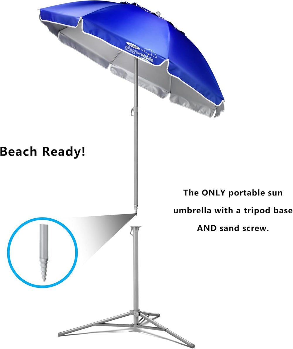 Wondershade Ultimate Portable Sun Shade Umbrella – Lightweight Adjustable Out...
