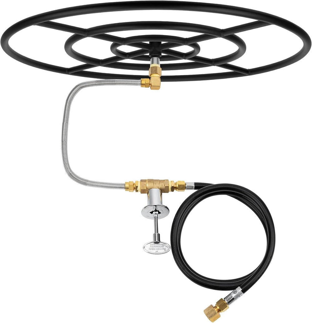 Stanbroil Natural Gas Fire Pit Burner Ring Installation Kit