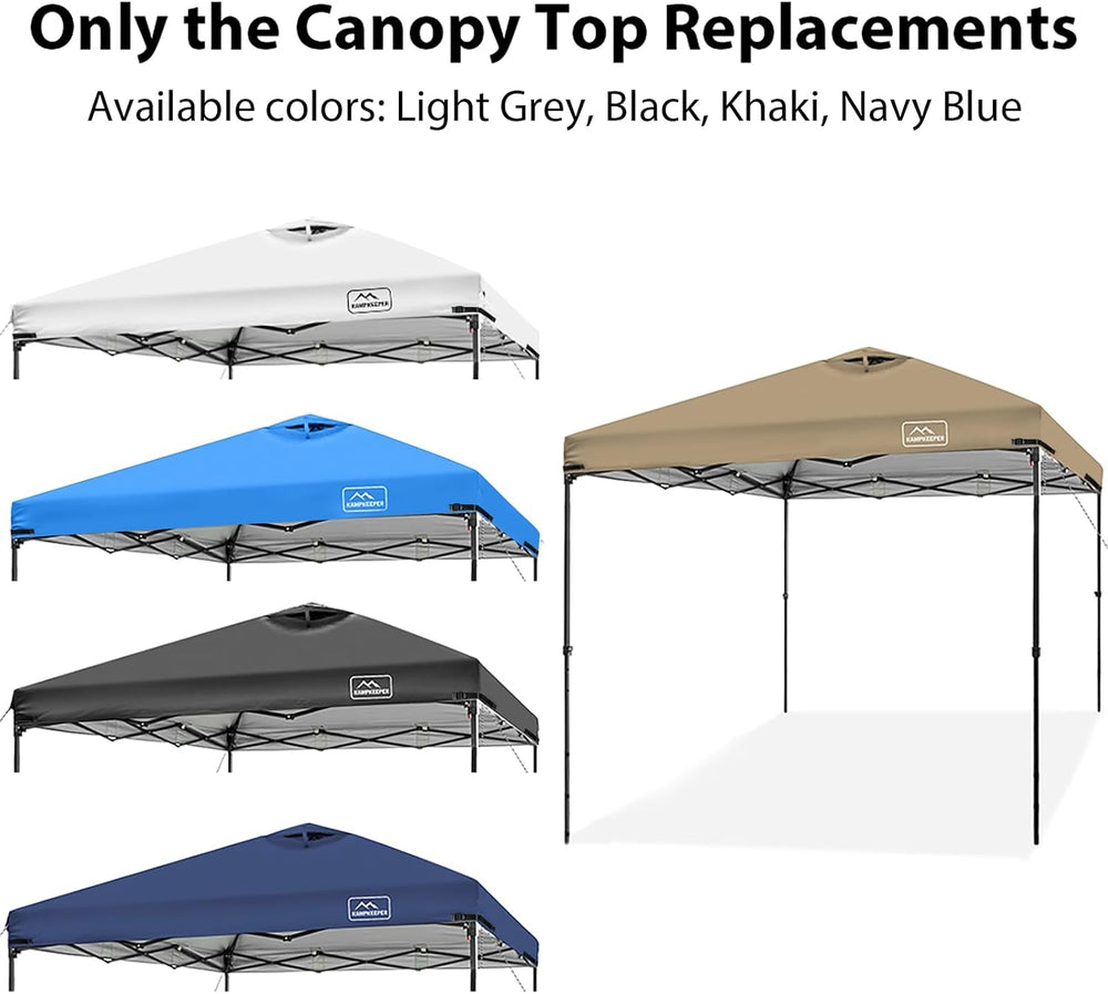 10x10 Replacement Top Pop Up Canopy Tent Cover Roof with Air Vent-Top Only