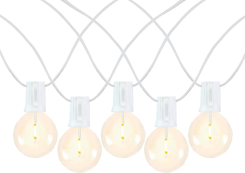 Novelty Lights 25 Feet G50 LED Patio String Light Set with 25 Bulbs
